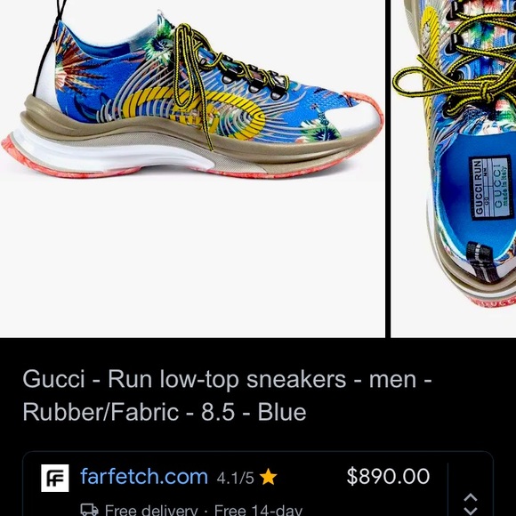 COPY - Gucci runners never worse brand new I just got the wrong size